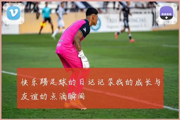 快乐踢足球的日记记录我的成长与友谊的点滴瞬间